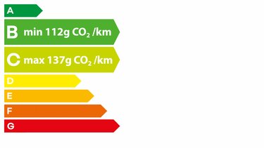 Etiquette énergétique  Dacia Duster - Emissions de CO2 et consommation du véhicule