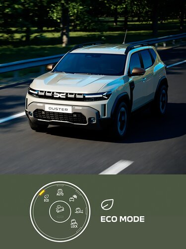 Dacia Duster - Eco et Auto Mode