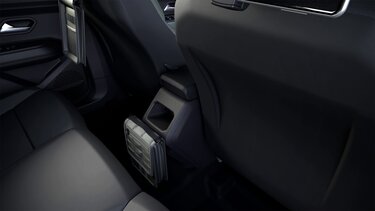 Console centrale arrière
